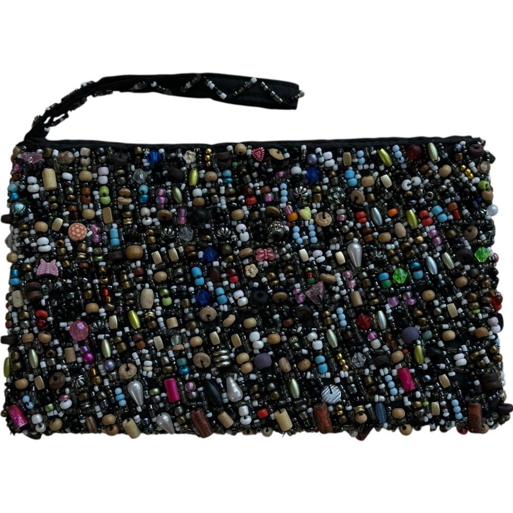 Eclectic Beaded Clutch/Wallet